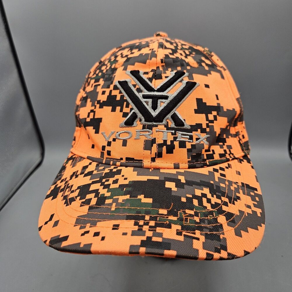 Vortex VTX Optics Sight Promo Cap Glo Orange Camo Hunting Hat